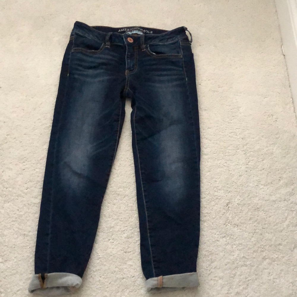Jegging crop jeans
